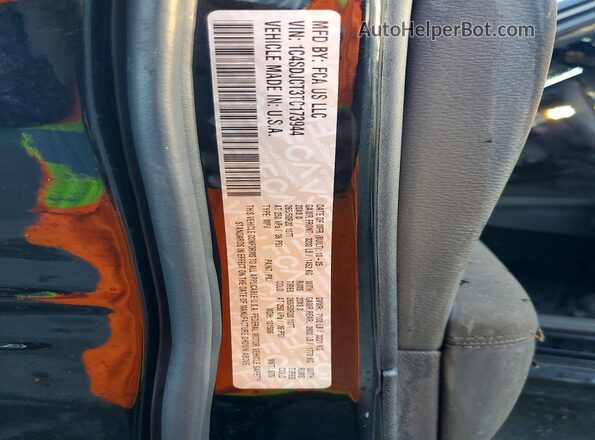 1C4SDJCT3TC173944 2026 DODGE DURANGO Черный Вид наклейки с VIN-кодом