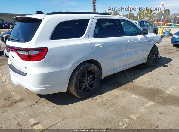 1C4SDJCT5TC160533 2026 DODGE DURANGO Белый Задняя правая четверть