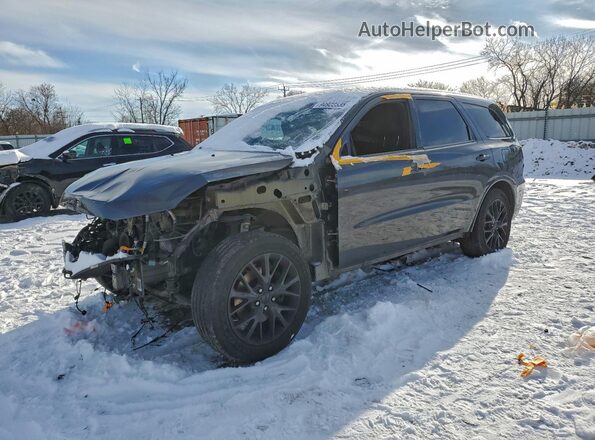 1C4SDJCT7GC352686 2016 DODGE DURANGO Gray Przód lewy