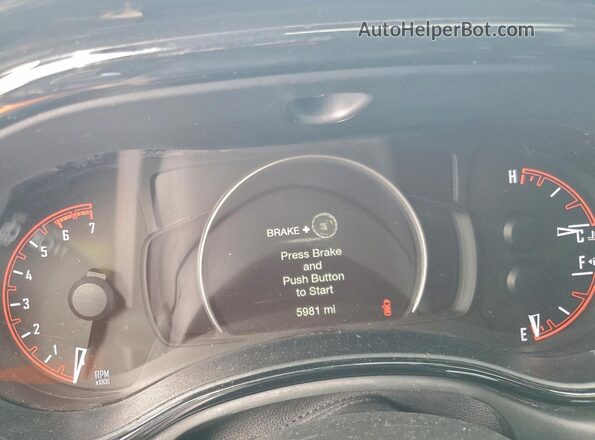 1C4SDJCT7TC164339 2026 DODGE DURANGO Белый Вид щитка приборов