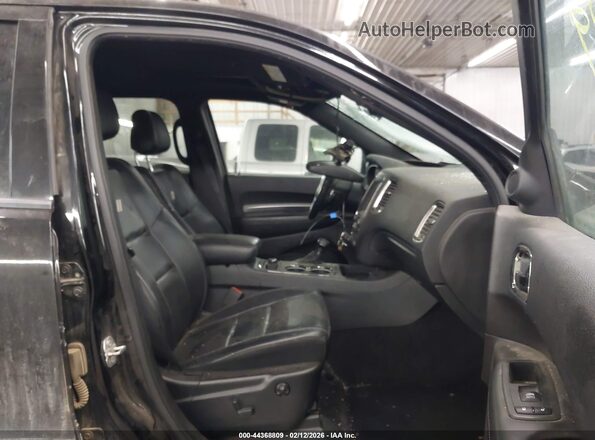 1C4SDJCT9KC599300 2019 DODGE DURANGO Черный Вид салона спереди