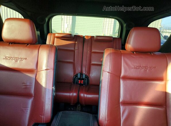 1C4SDJGJ8JC172827 2018 DODGE DURANGO Charcoal Widok tylnych siedzeń
