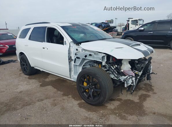 1C4SDJGJ8RC220595 2024 DODGE DURANGO Белый Передняя правая четверть
