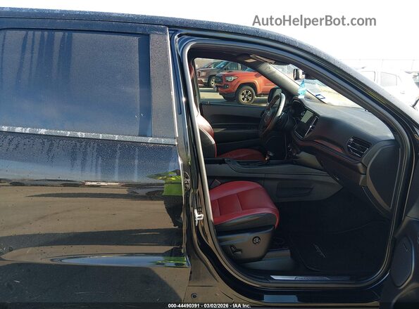 1C4SDJH95MC820102 2021 DODGE DURANGO Black Widok wnętrza z przodu