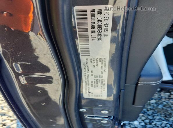 1C4SDJH95SC162147 2025 DODGE DURANGO Серый Панорамный вид салона 360°