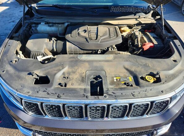 1C4SJSAP4PS542732 2023 JEEP WAGONEER Gray ძრავის განყოფილების ხედი