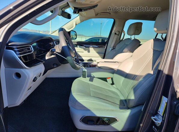 1C4SJSAP4PS542732 2023 JEEP WAGONEER Gray წინა სალონის ხედი