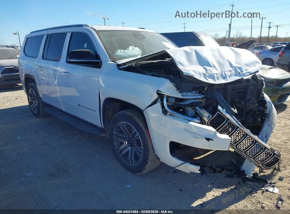 1C4SJSBP0SS509072 2025 JEEP WAGONEER L Белый Передняя правая четверть