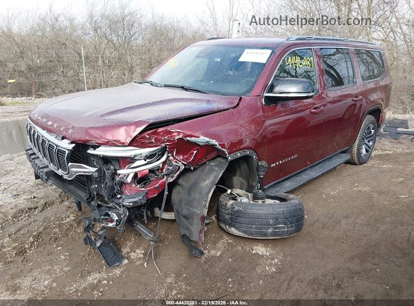 1C4SJSBP2RS131895 2024 JEEP WAGONEER L Красный Передняя левая четверть
