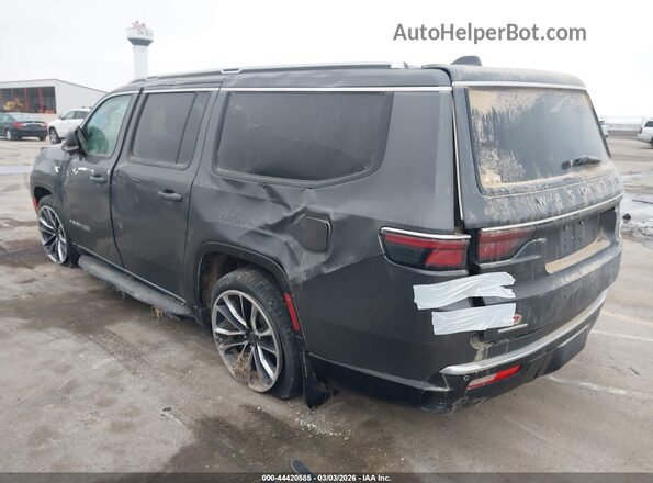1C4SJSBP5PS507521 2023 JEEP WAGONEER L Gray Trasero izquierdo