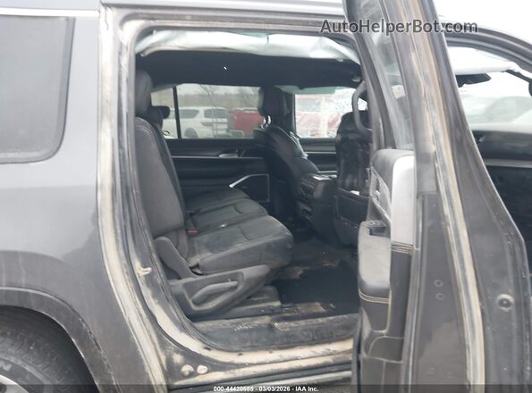 1C4SJSBP5PS507521 2023 JEEP WAGONEER L Gray Vista de la etiqueta del VIN