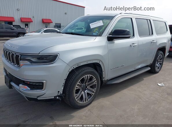 1C4SJSBP9PS543907 2023 JEEP WAGONEER L Silver Przód lewy