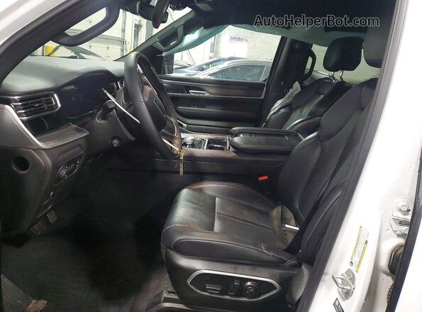 1C4SJSDP1PS557829 2023 JEEP WAGONEER White წინა სალონის ხედი