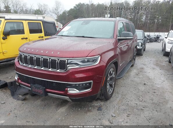 1C4SJSDP2RS168099 2024 JEEP WAGONEER L Красный Передняя левая четверть