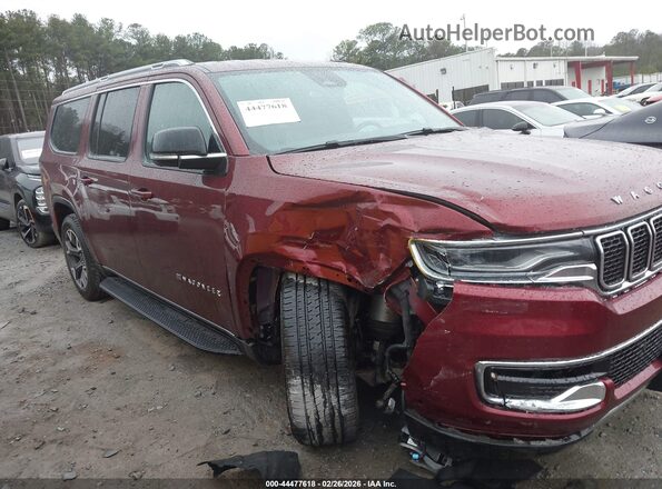 1C4SJSDP2RS168099 2024 JEEP WAGONEER L Красный Вид задней части салона