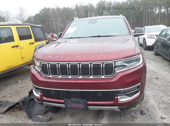 1C4SJSDP2RS168099 2024 JEEP WAGONEER L Красный Вид щитка приборов