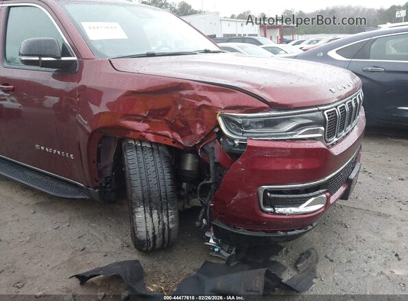 1C4SJSDP2RS168099 2024 JEEP WAGONEER L Красный Вид спереди
