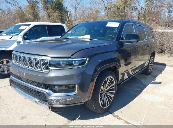 1C4SJSGP0RS182286 2024 JEEP GRAND WAGONEER L Серый Передняя левая четверть