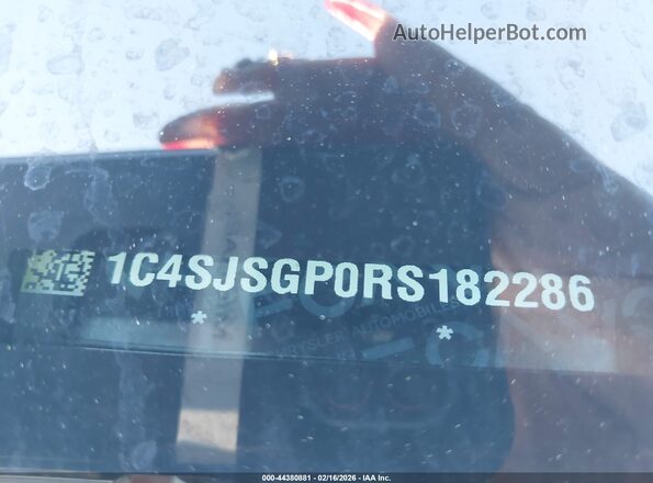 1C4SJSGP0RS182286 2024 JEEP GRAND WAGONEER L Серый Вид подкапотного пространства