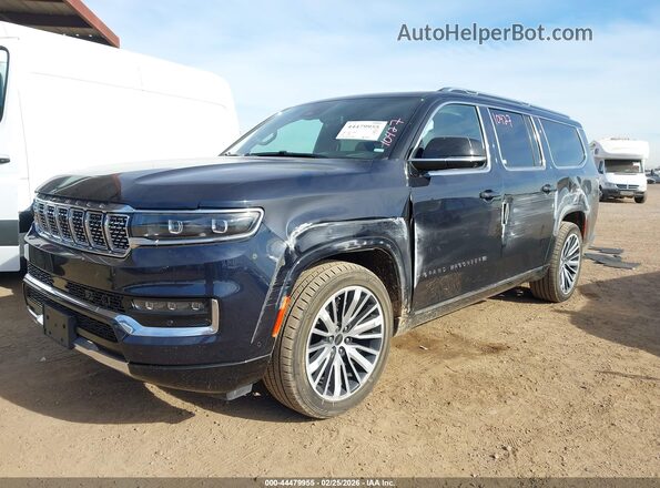 1C4SJSGP3RS170570 2024 JEEP GRAND WAGONEER L Blue Widok z przodu