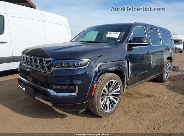 1C4SJSGP3RS170570 2024 JEEP GRAND WAGONEER L Blue Przód lewy