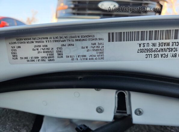 1C4SJVAP2PS562057 2023 JEEP WAGONEER White Widok wnętrza 360 stopni