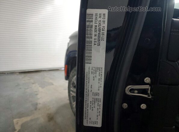 1C4SJVBP4SS535725 2025 JEEP WAGONEER Черный Вид наклейки с VIN-кодом
