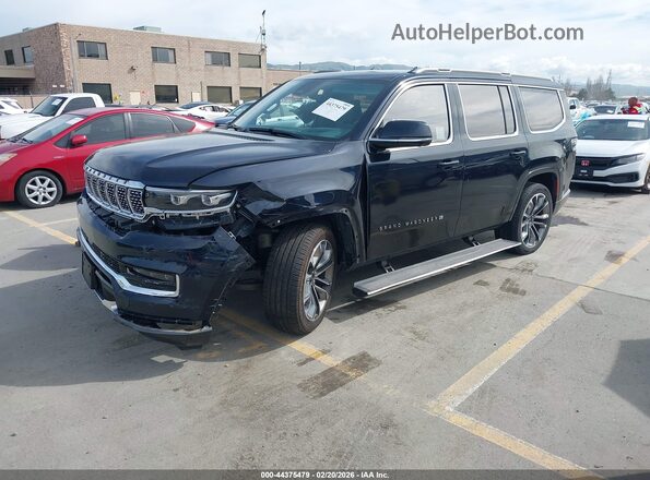 1C4SJVGJ7NS159093 2022 JEEP GRAND WAGONEER Черный Передняя левая четверть