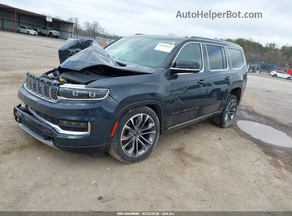 1C4SJVGP2RS154152 2024 JEEP GRAND WAGONEER Blue Передня ліва чверть