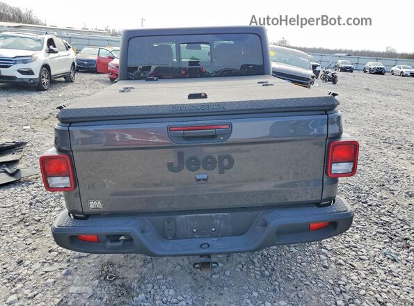 1C6HJTAG0RL121367 2024 JEEP GLADIATOR Черный Вид сзади