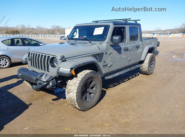 1C6HJTAG1PL517000 2023 JEEP GLADIATOR Серый Передняя левая четверть