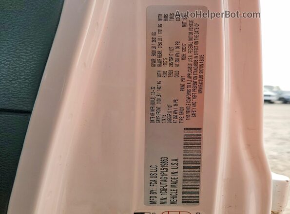 1C6HJTAG1PL519863 2023 JEEP GLADIATOR White Vista del compartimento del motor
