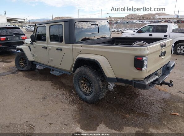 1C6HJTAG7LL173697 2020 JEEP GLADIATOR Желто-коричневый Задняя левая четверть