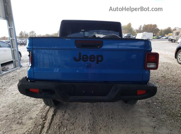 1C6HJTAG7RL105800 2024 JEEP GLADIATOR Синий Вид сзади