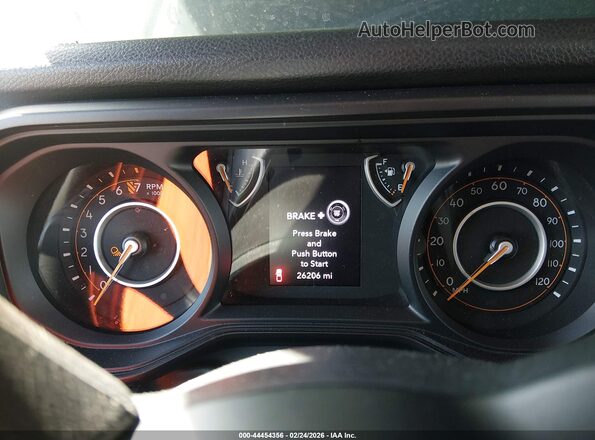 1C6HJTAG7RL132916 2024 JEEP GLADIATOR Серый Вид задних сидений