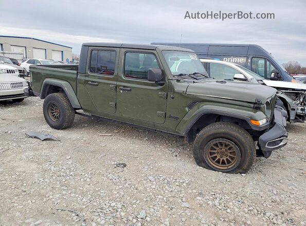 1C6HJTAG9PL507699 2023 JEEP GLADIATOR Green Առջևի աջ