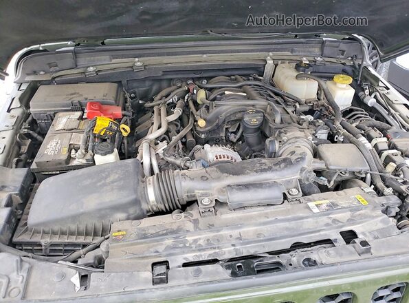 1C6HJTAG9PL507699 2023 JEEP GLADIATOR Green Սալոնի հետևի տեսք