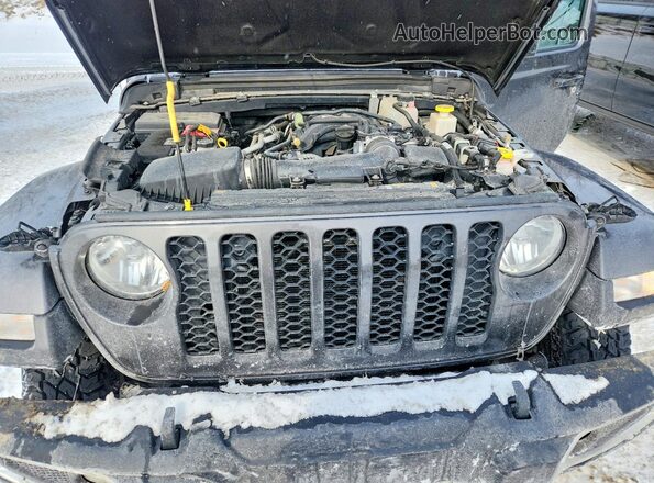 1C6HJTAGXPL505055 2023 JEEP GLADIATOR Charcoal Widok komory silnika