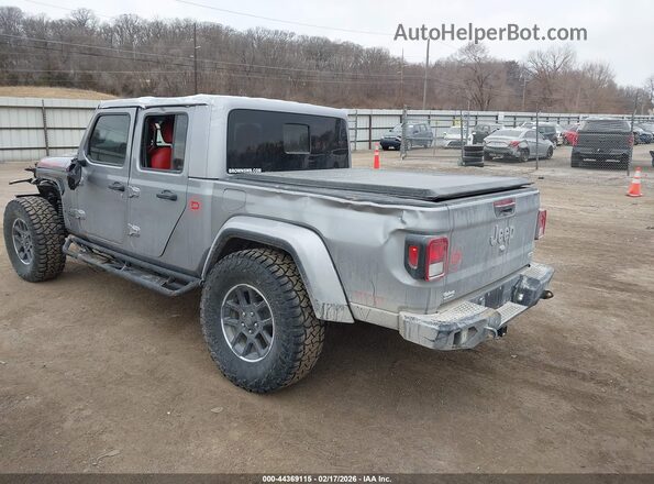 1C6HJTFG5LL138360 2020 JEEP GLADIATOR Серебряный Задняя левая четверть