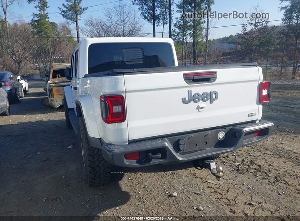 1C6HJTFG8ML541105 2021 JEEP GLADIATOR Белый Задняя левая четверть