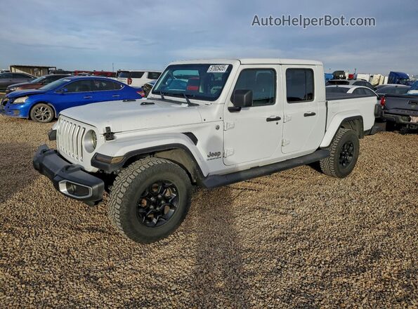 1C6HJTFG9PL507453 2023 JEEP GLADIATOR Белый Передняя левая четверть