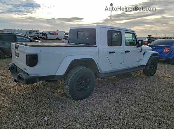 1C6HJTFG9PL507453 2023 JEEP GLADIATOR Белый Задняя правая четверть