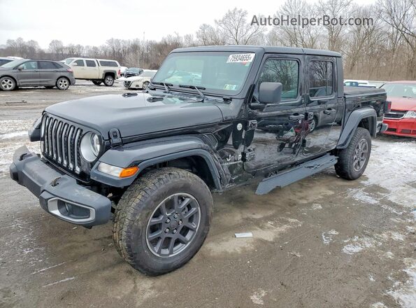 1C6HJTFGXLL176862 2020 JEEP GLADIATOR Black Przód lewy
