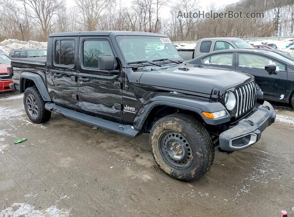 1C6HJTFGXLL176862 2020 JEEP GLADIATOR Black Przód prawy