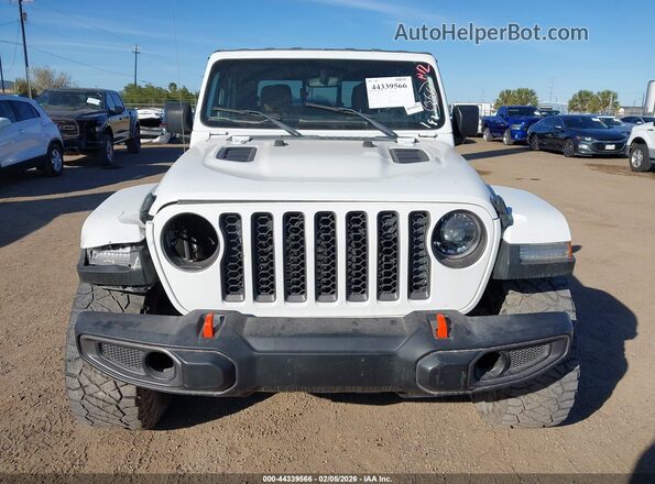 1C6JJTBG0PL577950 2023 JEEP GLADIATOR Белый Вид щитка приборов