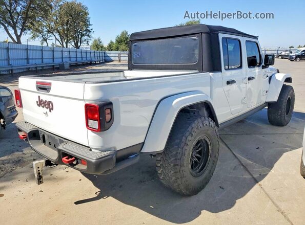 1C6JJTBG1PL525775 2023 JEEP GLADIATOR Белый Задняя правая четверть
