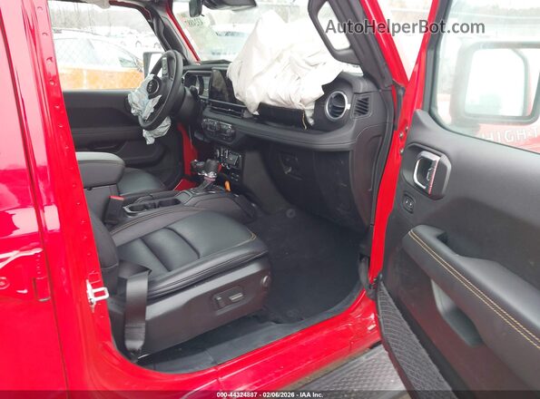 1C6PJTAG0SL550638 2025 JEEP GLADIATOR Red Vista interior delantera