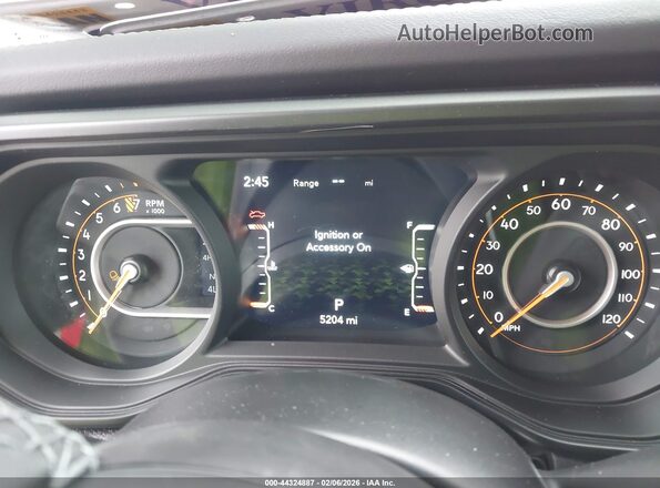 1C6PJTAG0SL550638 2025 JEEP GLADIATOR Red Vista de los asientos traseros