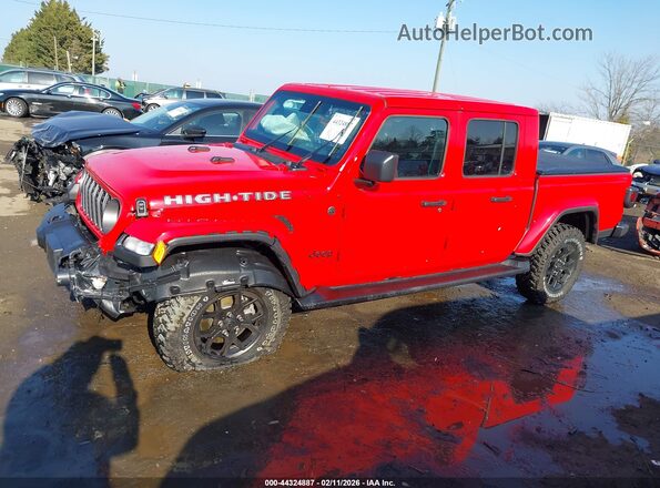 1C6PJTAG0SL550638 2025 JEEP GLADIATOR Red Vista interior de 360 grados