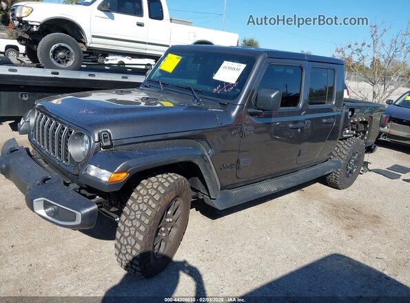1C6PJTAG2SL539592 2025 JEEP GLADIATOR Серый Передняя левая четверть
